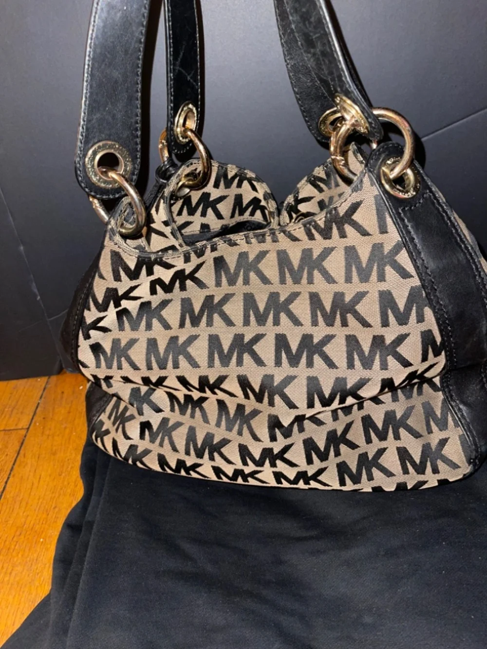 Vintage Michael Kors MK Logo Bag